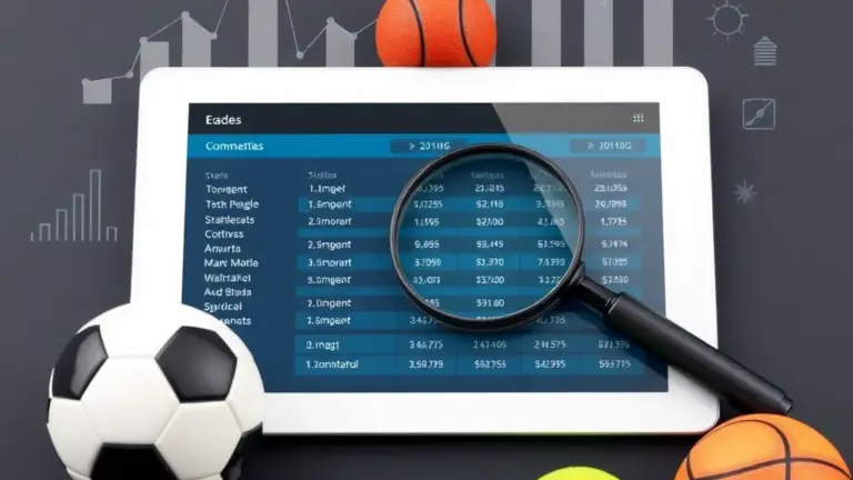 스포츠토토 성공의 열쇠: 최신 분석과 통계 활용법